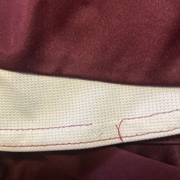 Adidas burgundy Climacool shorts, size Medium - Picture 3 of 4